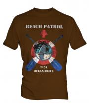 Ocean Drive Beach Patrol Mens T-Shirt
