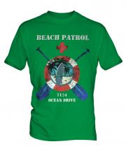 Ocean Drive Beach Patrol Mens T-Shirt