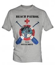 Ocean Drive Beach Patrol Mens T-Shirt