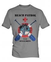 Ocean Drive Beach Patrol Mens T-Shirt