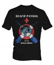 Ocean Drive Beach Patrol Mens T-Shirt