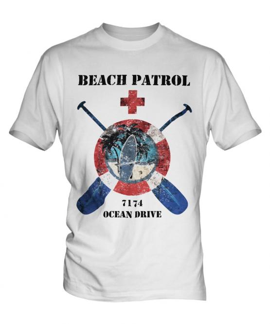 Ocean Drive Beach Patrol Mens T-Shirt