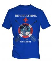Ocean Drive Beach Patrol Mens T-Shirt