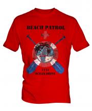 Ocean Drive Beach Patrol Mens T-Shirt