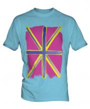Pop Art Union Jack Mens T-Shirt