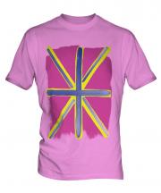 Pop Art Union Jack Mens T-Shirt
