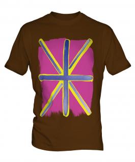 Pop Art Union Jack Mens T-Shirt