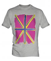 Pop Art Union Jack Mens T-Shirt
