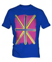 Pop Art Union Jack Mens T-Shirt