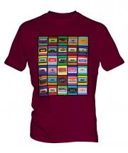 Pop Art Cassette Tapes Mens T-Shirt