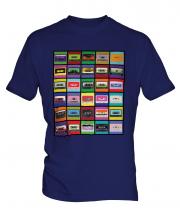 Pop Art Cassette Tapes Mens T-Shirt