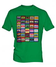 Pop Art Cassette Tapes Mens T-Shirt