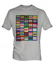 Pop Art Cassette Tapes Mens T-Shirt
