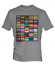 Pop Art Cassette Tapes Mens T-Shirt