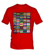 Pop Art Cassette Tapes Mens T-Shirt