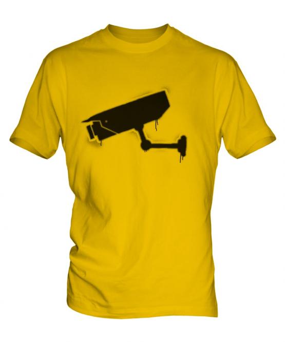 Cctv Graffiti Mens T-Shirt