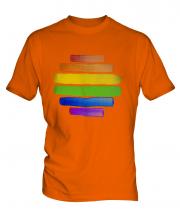 Gay Pride Watercolour Mens T-Shirt