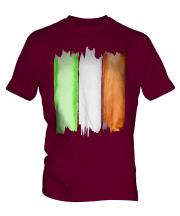 Ireland Flag Watercolour Mens T-Shirt