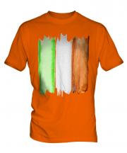 Ireland Flag Watercolour Mens T-Shirt