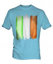 Ireland Flag Watercolour Mens T-Shirt