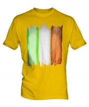 Ireland Flag Watercolour Mens T-Shirt