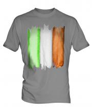 Ireland Flag Watercolour Mens T-Shirt