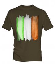 Ireland Flag Watercolour Mens T-Shirt
