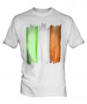 Ireland Flag Watercolour Mens T-Shirt