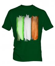 Ireland Flag Watercolour Mens T-Shirt