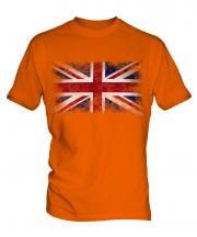 Union Jack Distressed Flag Mens T-Shirt