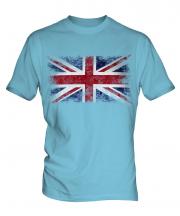 Union Jack Distressed Flag Mens T-Shirt