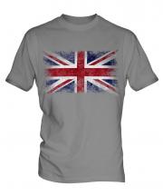 Union Jack Distressed Flag Mens T-Shirt