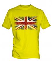 Union Jack Distressed Flag Mens T-Shirt