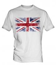 Union Jack Distressed Flag Mens T-Shirt