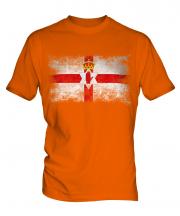 Northern Ireland Distressed Flag Mens T-Shirt