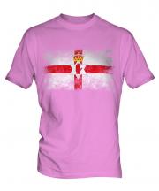Northern Ireland Distressed Flag Mens T-Shirt