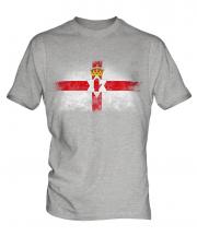 Northern Ireland Distressed Flag Mens T-Shirt