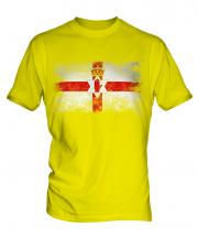 Northern Ireland Distressed Flag Mens T-Shirt
