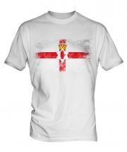 Northern Ireland Distressed Flag Mens T-Shirt