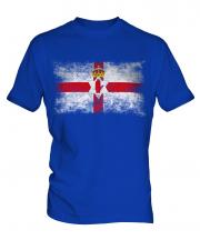 Northern Ireland Distressed Flag Mens T-Shirt