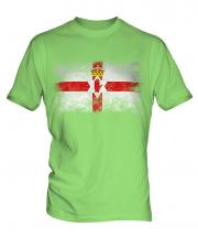 Northern Ireland Distressed Flag Mens T-Shirt