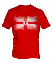 Northern Ireland Distressed Flag Mens T-Shirt
