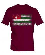 Abkhazia Distressed Flag Mens T-Shirt