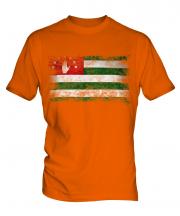 Abkhazia Distressed Flag Mens T-Shirt