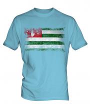 Abkhazia Distressed Flag Mens T-Shirt