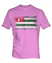 Abkhazia Distressed Flag Mens T-Shirt