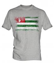 Abkhazia Distressed Flag Mens T-Shirt