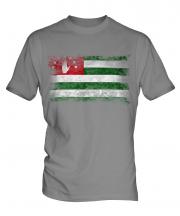 Abkhazia Distressed Flag Mens T-Shirt