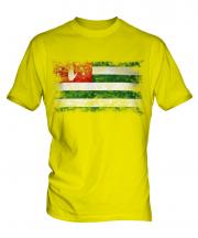 Abkhazia Distressed Flag Mens T-Shirt
