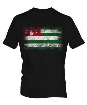 Abkhazia Distressed Flag Mens T-Shirt